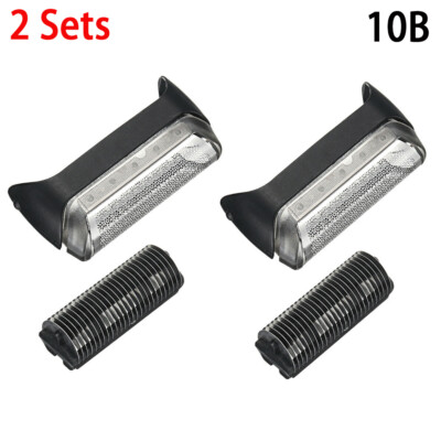 2x -Rasierer Scherblatt Scherkopf Folie Ersatz Für BRAUN 10B Serie 1 190 180 170