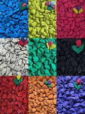 Decorative Coloured Stone Pebble Rock Gravel Home & Garden Flowerbed Patio Craft