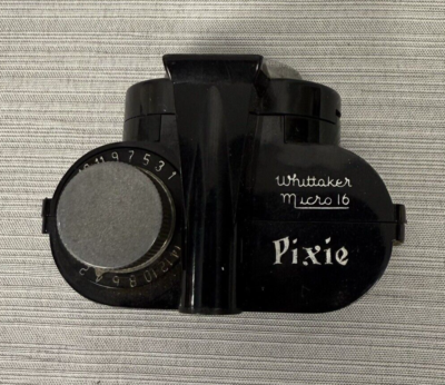 デッドストックWhittaker Micro 16 Whittaker Pixie Micro 16 Subminiature Camera, Missing Shutter