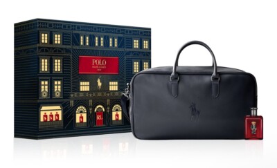 ☆新品　箱付き　Polo Ralph Lauren ブラック　ケース Polo Ralph Lauren Fragrances Travel/Holiday/Sport Duffel Bag (Polo
