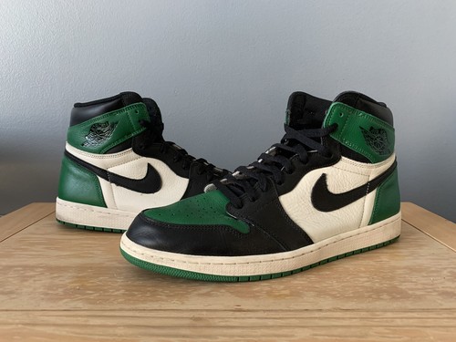 air jordan 1 pine green size 13