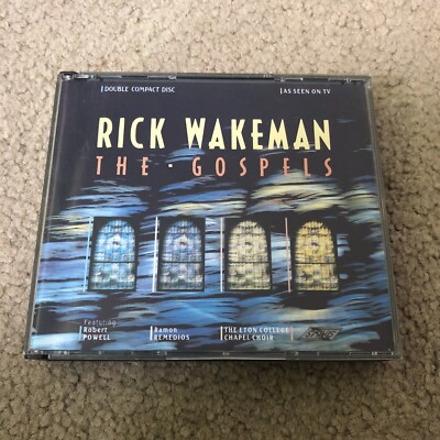 Rick Wakeman : The Gospels 2x CD Robert Powell Eton College Choir Ralf Allwood
