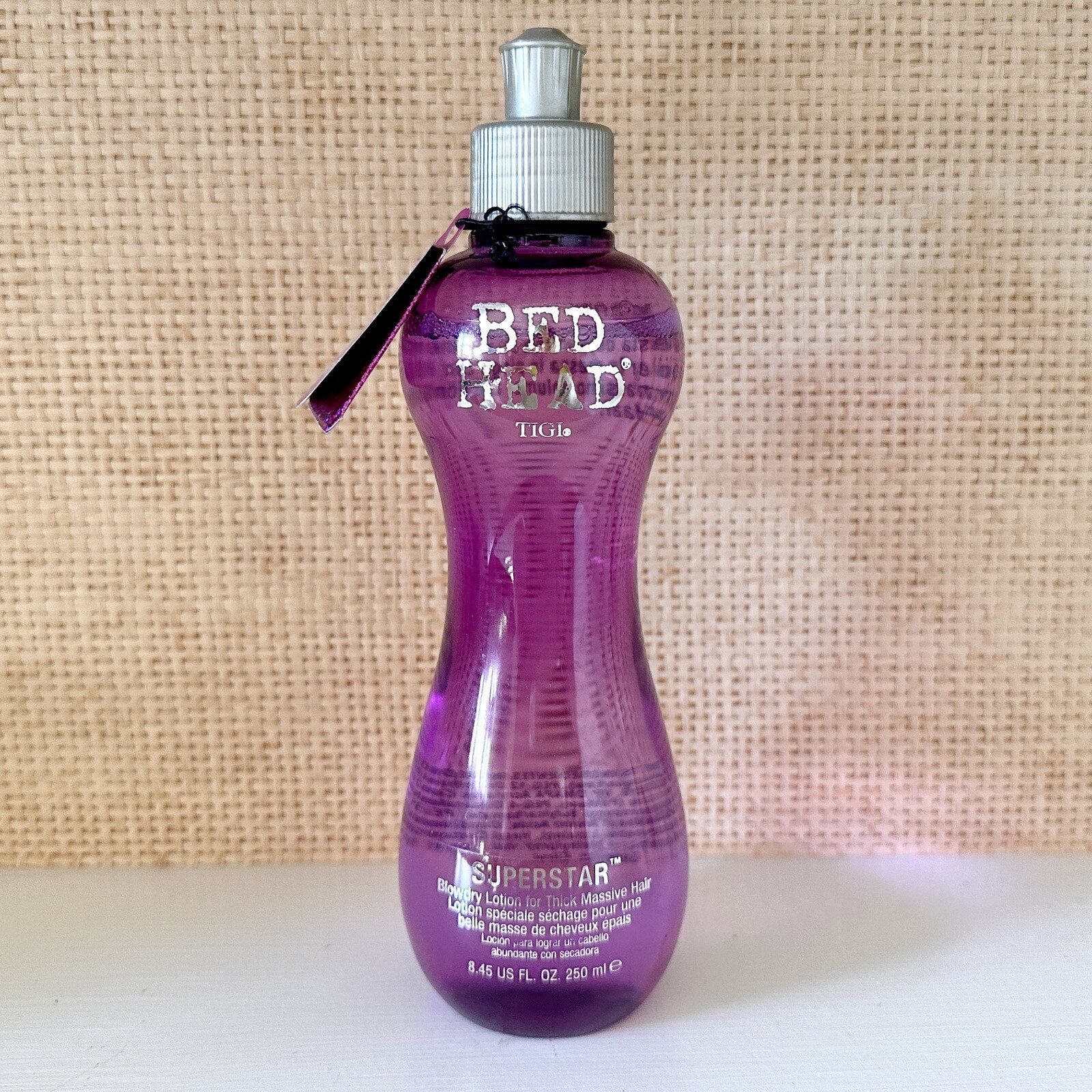 Tigi Bed Head Superstar BlowDry Lotion for Thick Massive Hair 8.45 fl