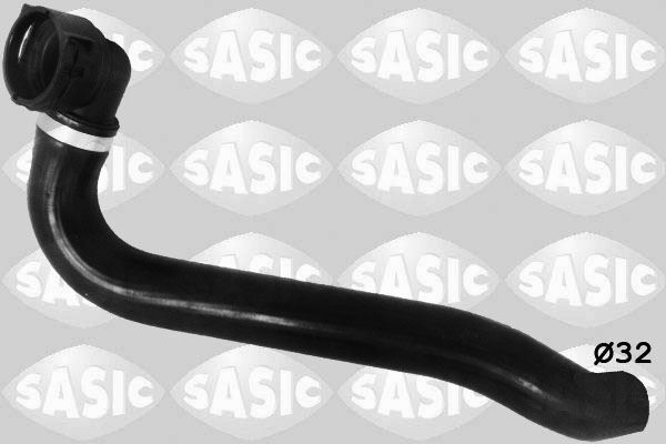 Durite de radiateur gauche Fiat Bravo II 1.6 D Multijet en caoutchouc