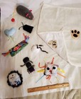 Deluxe KITTY CAT LOUNGER KNEADING BLANKET MAT 'A' - white fleece & sherpa +8TOYS — photo 3