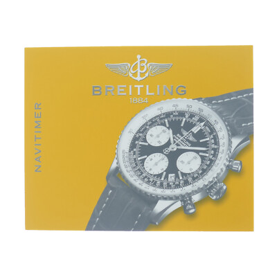 BREITLING AUTHENTIC NAVITIMER WATCH INSTRUCTION