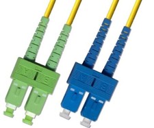 7M Singlemode Duplex Fiber Optic Cable 9/125 SC APC UPC Patch Cable Patch Cord