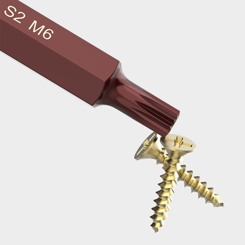 tripleAAAページ 30mm/75mm M5-M12 XZN Triple Square Bits Set 12 Point Spline