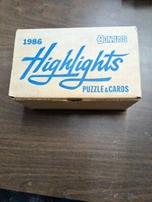 1986 Donruss HIGHLIGHTS Box (CASE) of 15 Individually SEALED Baseball Card SETS