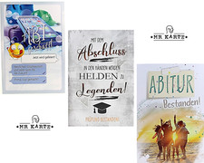 KE Karte zum Abitur Zeugnis Abi Karte Schule Abschluss Zeugnis Glückwunschkarte