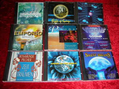 Ambient- Synth-Visions-Electro - 9 CD's  (Hervrgd. erh.- aus Archiv)