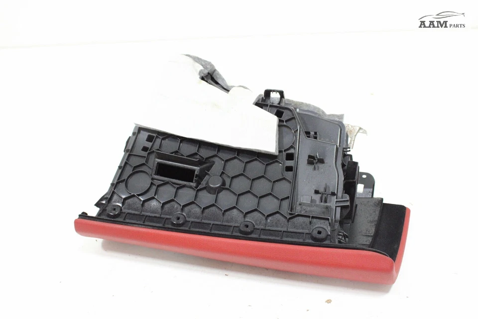 BMW 428i F36 Gran Coupé 2015-2016 salpicadero derecho guantera rojo OEM Foto 4 de 4