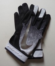 Nike Vapor Elite Batting Gloves Wrap Men Black/White/Metallic Silver Large