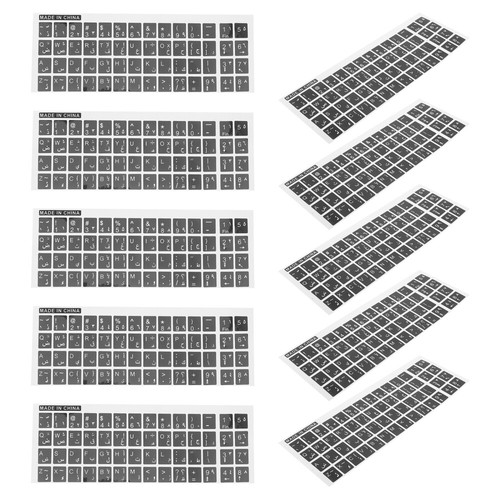 20 Blatt Aufkleber für Computer-Arabisch-Tastaturen, universelle Aufkleber für - Bild 11 von 12