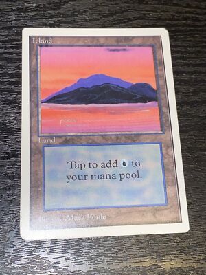 MTG 島  LEA NM- (A Purple) Island C Purple Sunset X1 Mtg Unlimited Nm | eBay