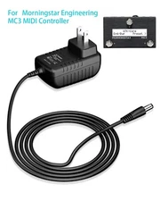 AC Adapter For Morningstar Engineering MC3 MIDI Controller Power Supply Cord PSU