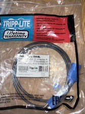Tripp Lite Standard Computer Power Cord with Blue or Yellow Plugs 4-ft
