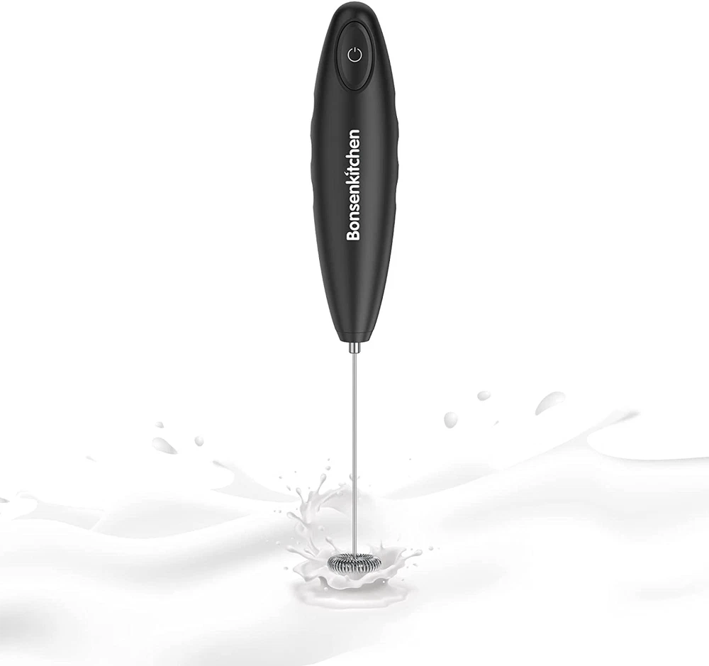 Milk Frother Handheld, Automatic Milk Foam Maker Hand Frother for Coffee, Matcha