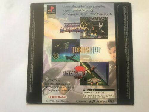 Namco Demo CD Cool Games. Free Stuff - Picture 2 of 3