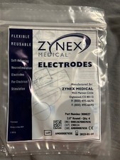 Zynex Medical Eletrode Pads 2 s - 4 Packs Unselaed .Have 12 / 10 packs 60 indvi