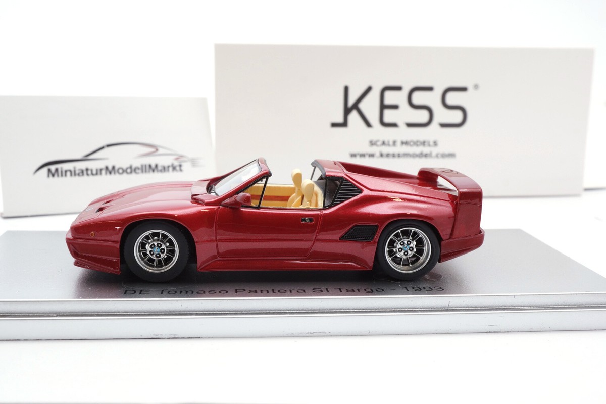 1/43 KESS-MODEL - DE TOMASO - PANTERA SI TARGA 1993 KE43013022 1/43 KESS-MODEL - DE TOMASO - PANTERA SI TARGA 1993 KE43013022