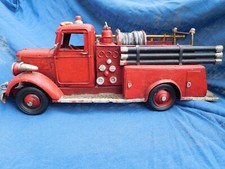 Feuerwehrauto aus Blech für Sammler -  vermutlich vor 1945