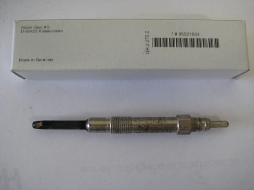 1 Glühkerze original Opel Astra H und Zafira B Turbo Diesel Z19DT und Z19DTL