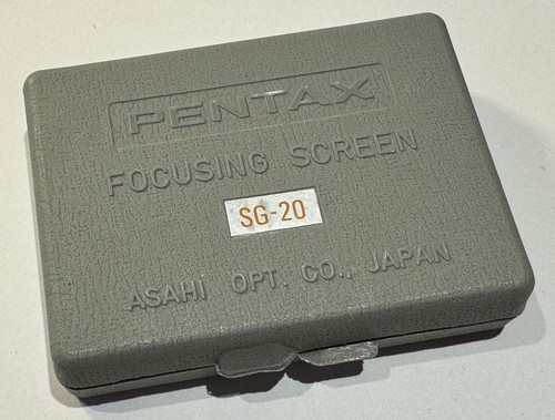 Pentax LX Camera Full Matte Field & Cross Hairs Focusing Screen SG-20 - 第 1/2 張圖片