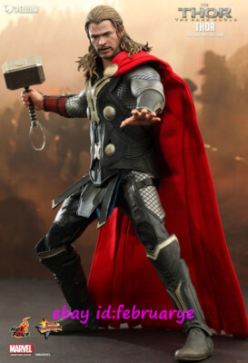 Hot Toys 1/6th Mms224 Avengers: Thor Action Figures In Stock New