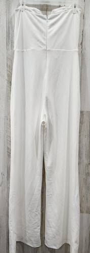 Tuta LULUS Total Confidence bianca senza spalline gamba larga** taglia LARGE**NUOVA SENZA ETICHETTE* - Foto 6 di 12
