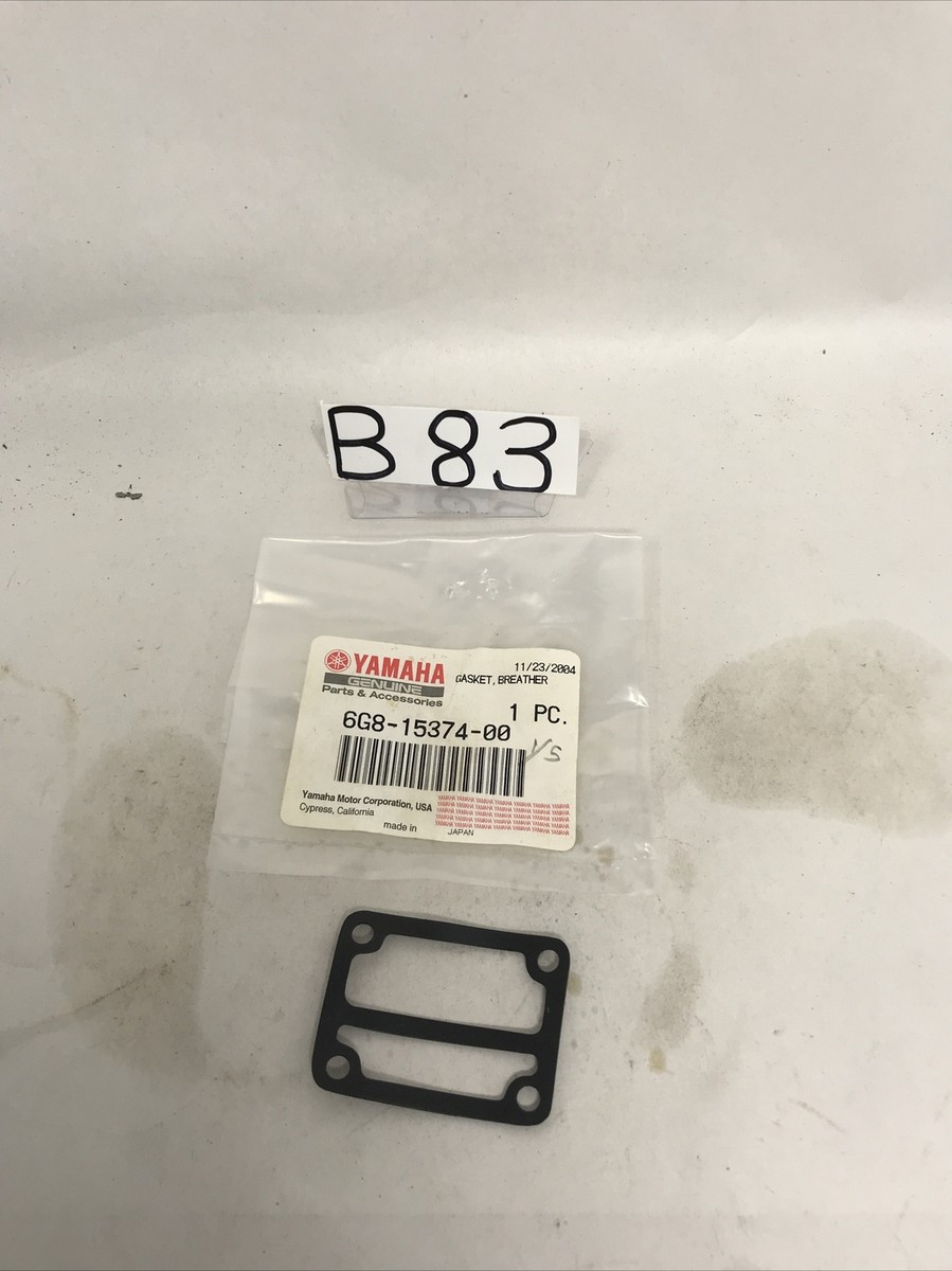 リ Yamaha 6G8-15374-00-00 Breather Gasket OEM NOS | eBay