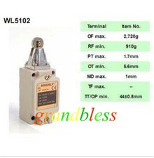 1PCS New For HIGHLY Limit Switch WL-5102 10A 125 250 / 480VAC
