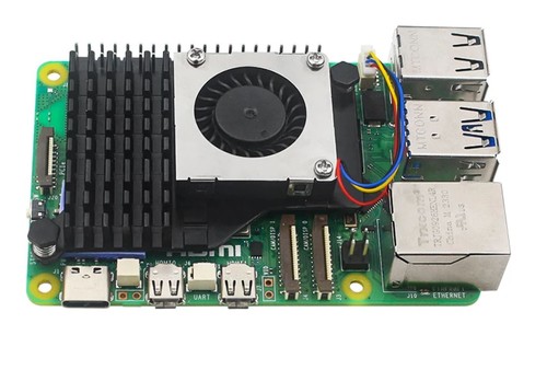 Raspberry Pi 5 Active Cooler Metal Heatsink Radiator Cooling - Picture 2 of 12