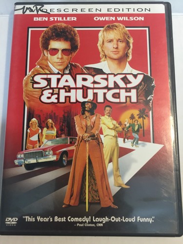 Starsky & Hutch DVD Widescreen Screen Ships Free Same Day with Tracking