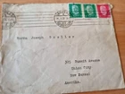 World War 1 WW1 German Army Military Personal Letters c. 1916  sent to USA