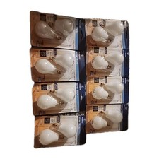 4 Westinghouse 60W Candelabra Brass Base White Ceiling Fan Bulbs