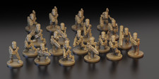 GMO B1 Robots x19 - Tabletop RPG - Wargaming - 6mm - Sifi - Resin Miniatures