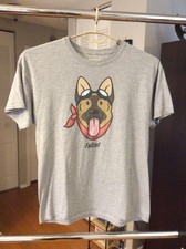 Fallout TV Show Dog CX404 Gray Shirt Adult Large