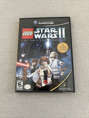 LEGO Star Wars II 2 Original Trilogy (Nintendo GameCube, 2006) NCG Complete CIB