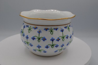 1980 s Vintage Herend Hungary Cache Pot Planter 7251 Pattern C