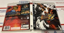 Street Fighter IV (Sony PlayStation 3, 2009) Complete