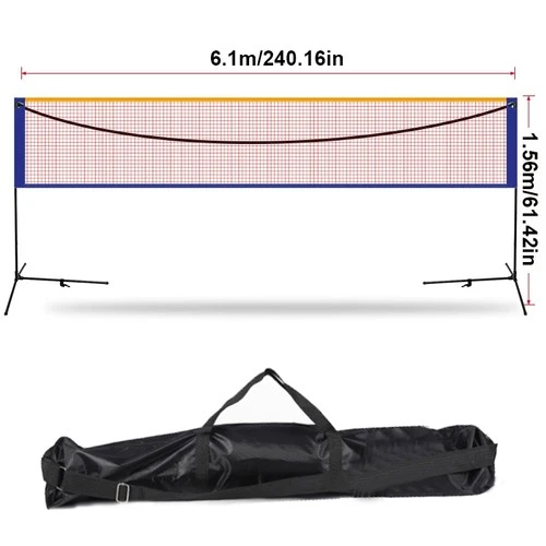 Foldable Badminton and Volleyball Net Frame, 6m, photo 2