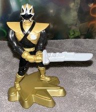 2012 McDonald  s Power Rangers Super Samurai Gold Ranger Happy Meal Toy