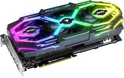INNO3D GeForce RTX 2070 Super X3 ULTRA iCHILL RGB mit Display Anzeige-NVIDIA GPU