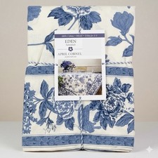 April Cornell Eden Floral Tablecloth Size 60x...
