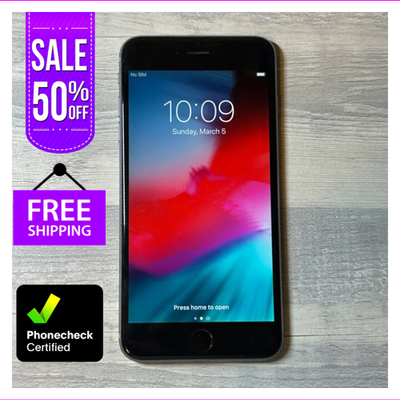 コンピュータ・IT iPhone6plus 64GB Apple iPhone 6 Plus 64GB/16GB Unlocked - Mint Condition, Free