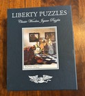LIBERTY PUZZLE, WOODEN JIGSAW PUZZLE, "The Concert" by Vermeer. New