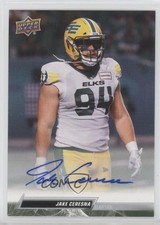 2023 Upper Deck CFL Auto Jake Ceresna #89 Auto 7l6