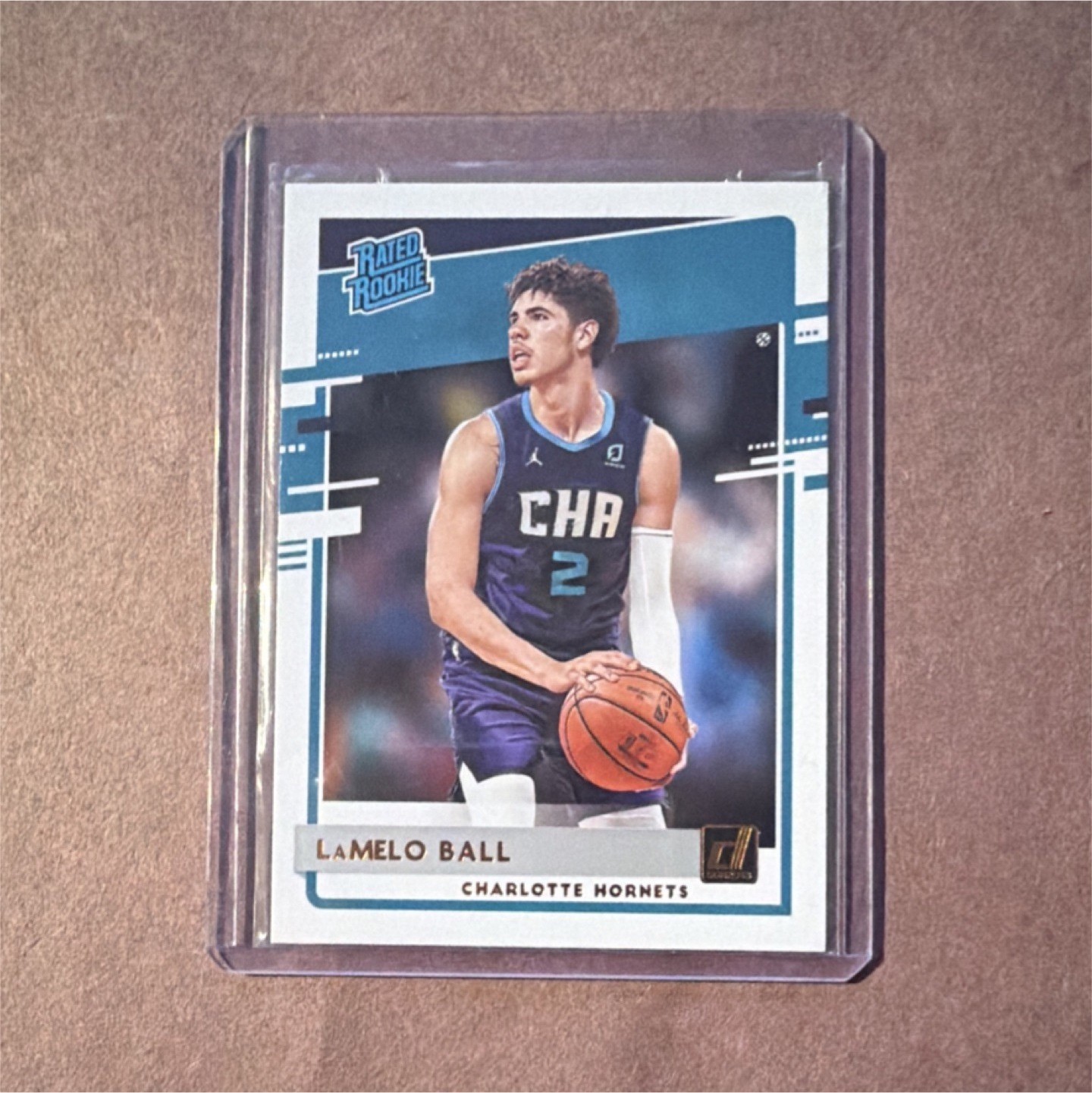 2020-21 Panini Donruss Rated Rookie LaMelo Ball #202 Charlotte Hornets NBA