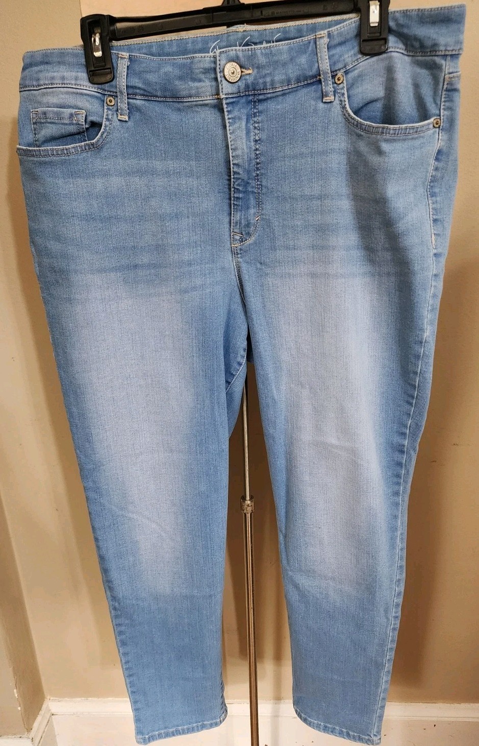 Size 16 Blue Skinny All-around Slimming